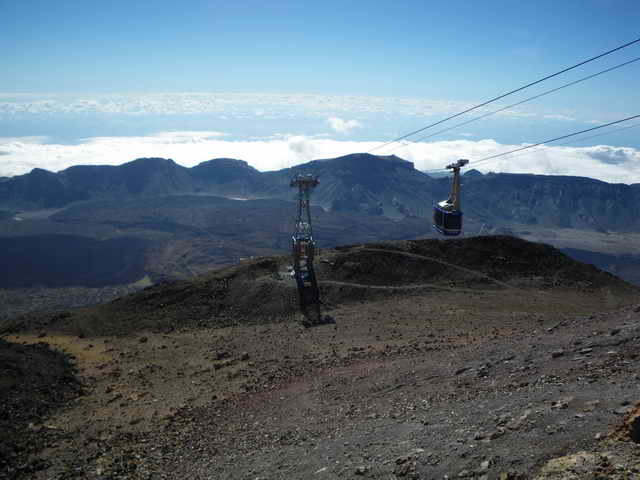 Seilbahn vom Teide Seilbahn vom Teide