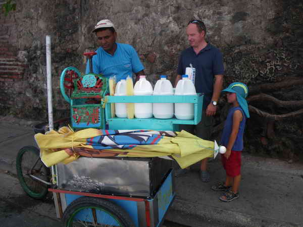 Eisverkäufer Eisverkäufer