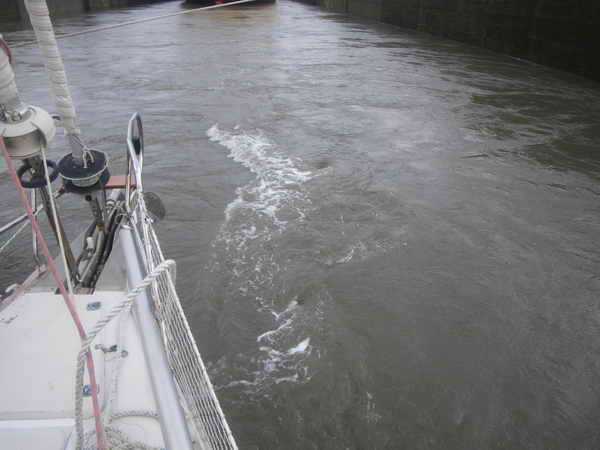 Es gurgelt in der Schleuse Es gurgelt in der Schleuse