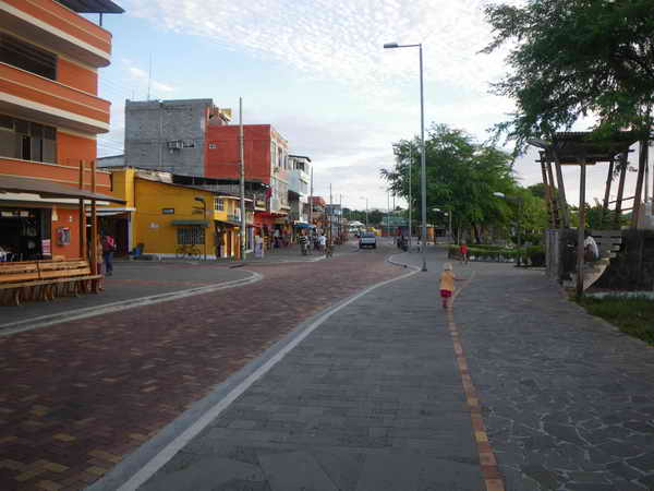 Promenade am Hafen