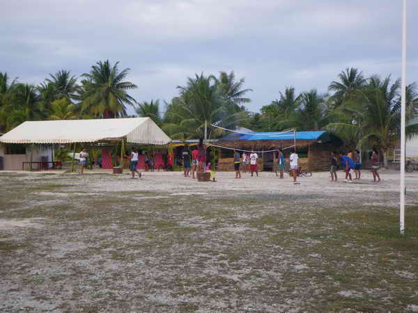 Beachvolleyball der Dorfjugend