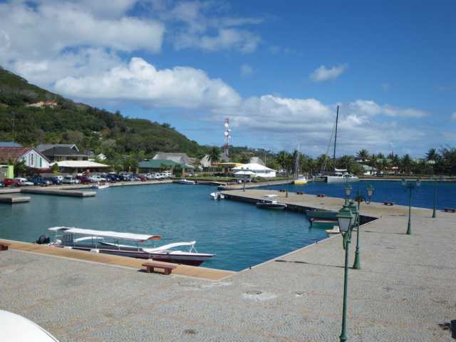 Uturoa Hafen