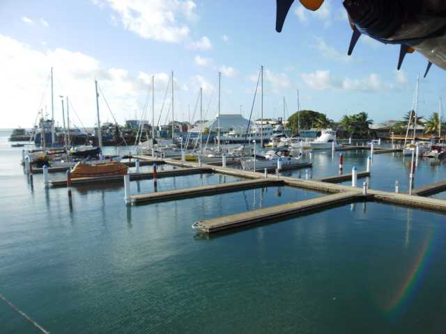 Blick über die Marina