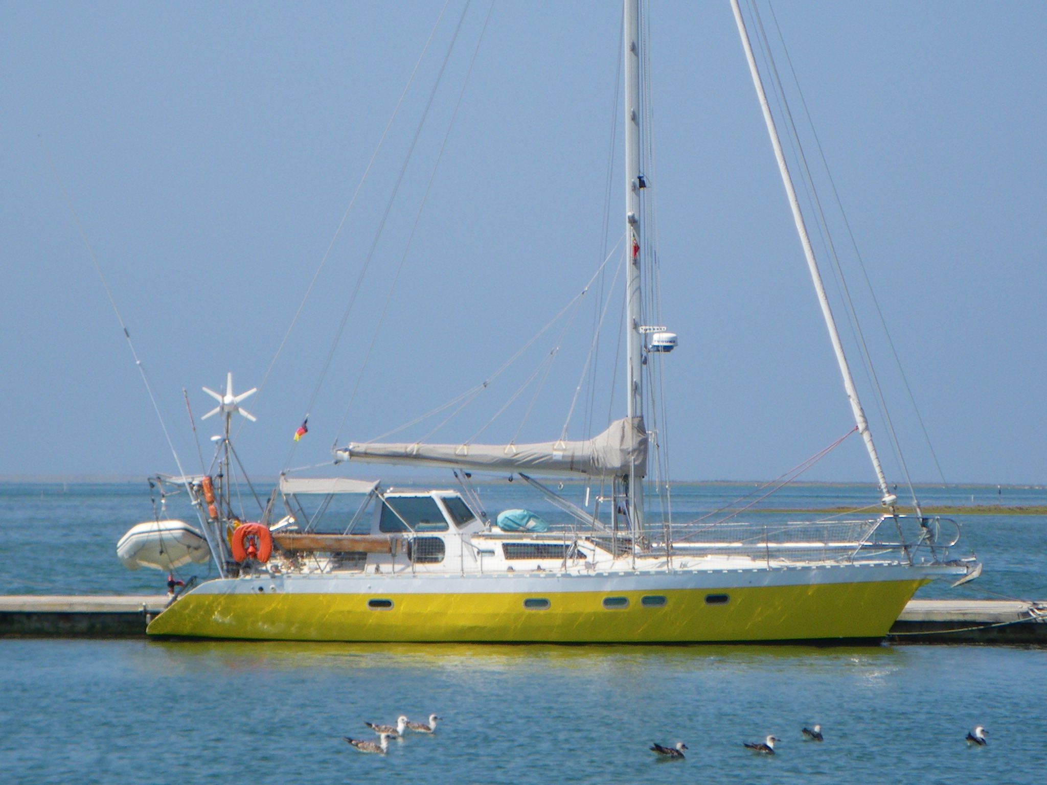 Mango vorm Ablegen in Olhao